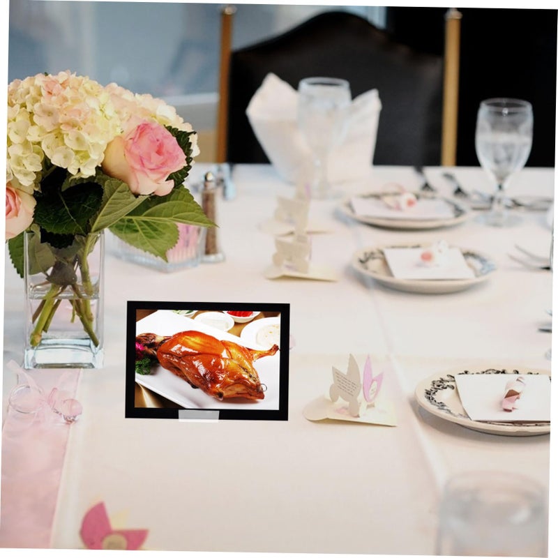 Plastic Place Card Holders 10Pcs for Tabletop Game Photo Menu Note Display Stand - Image 4