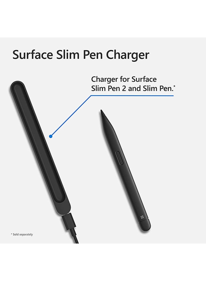 مايكروسوفت شاحن قلم Surface Slim باللون الأسود (8x2-00005) - Image 3