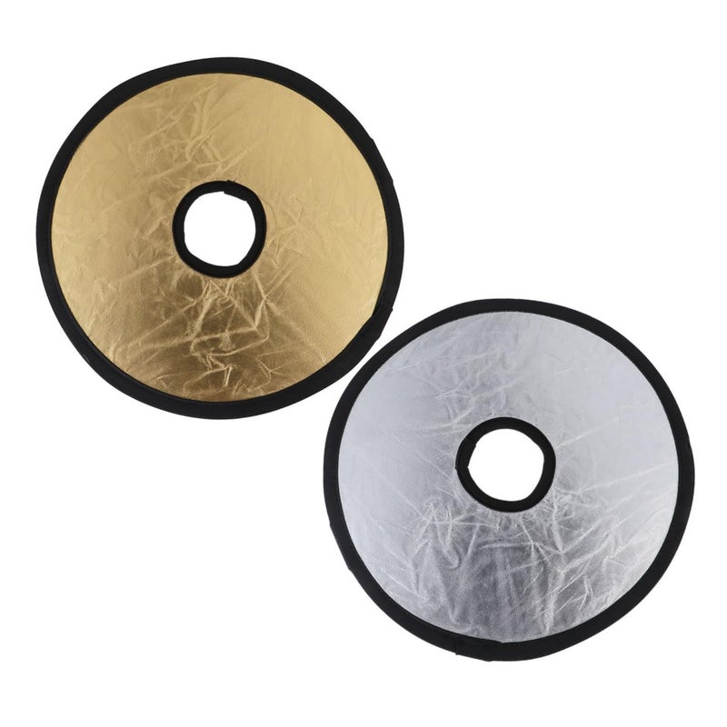 Foldable Dual Sided Photography Reflector Light Diffuser Flash Softener Portable Accessory - Image 2