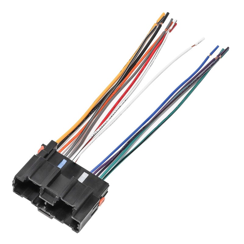 RED WOLF Car Stereo Wiring Harness Male Connector Adapter for Saturn Ion and Vue (2006-2009) - Image 1