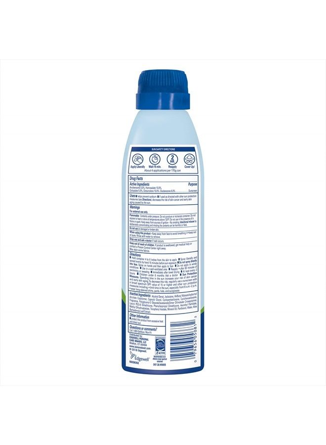 BANANA BOAT Ultra Defense MAX Skin Protect Clear, Broad Spectrum, Ultra Mist Sunscreen Spray, SPF 100, 6oz, blue cyan - Image 2