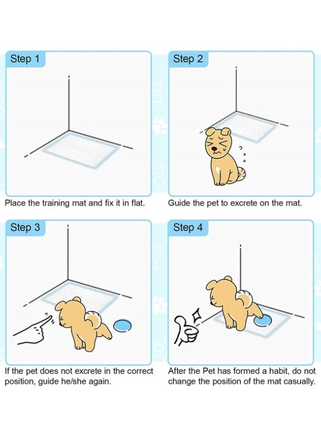 منصات تدريب الحيوانات الأليفة ، منصات التبول الحيوانات الأليفة ، جرو قعادة التدريب ماتس الحيوانات الأليفة ، المتاح ماصة التجفيف السريع مانعة للتسرب منصات التبول للتدريب قعادة للحيوانات الأليفة ، - Image 5