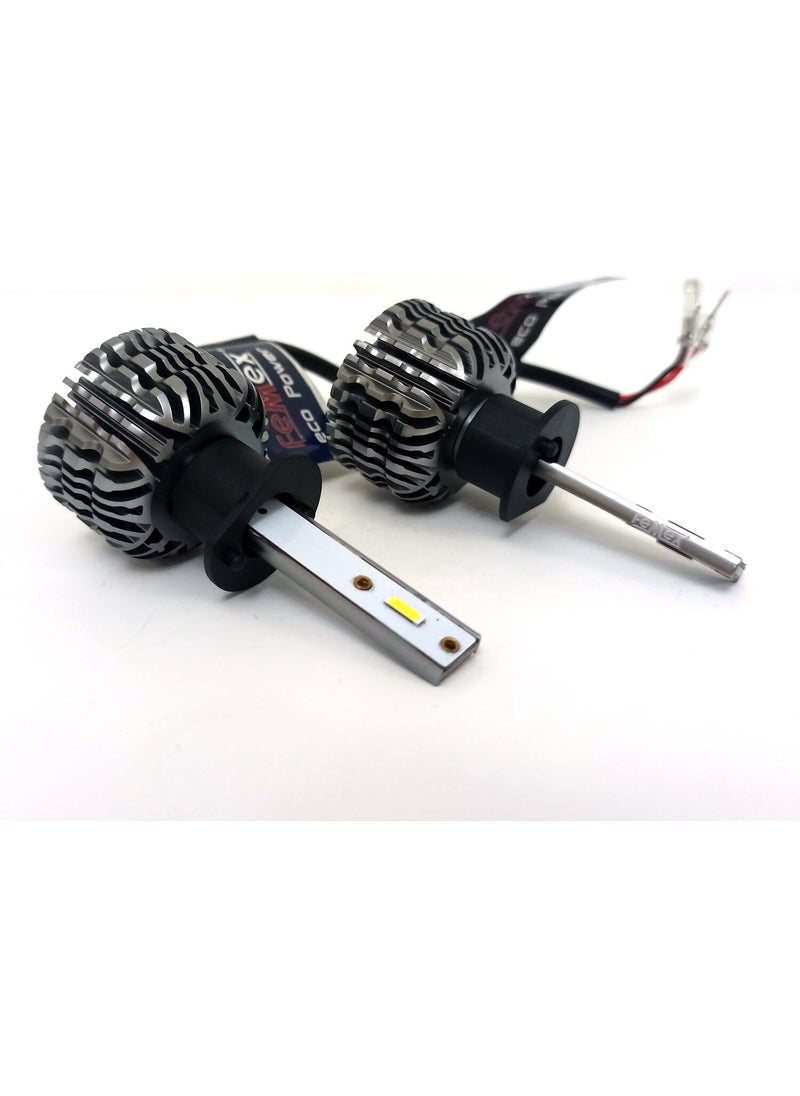 Femex Eco Power H3 Lightning Effect Zenon Csp LED Xenon LED Headlight  - Image 1