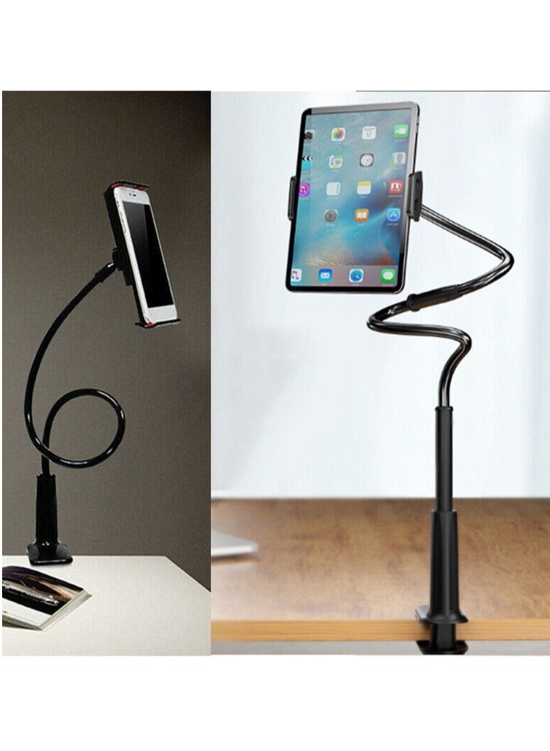 360º Gooseneck Flexible Lazy Bed Clamp Stand Holder Mount For iPad Tablet Phone - Image 2