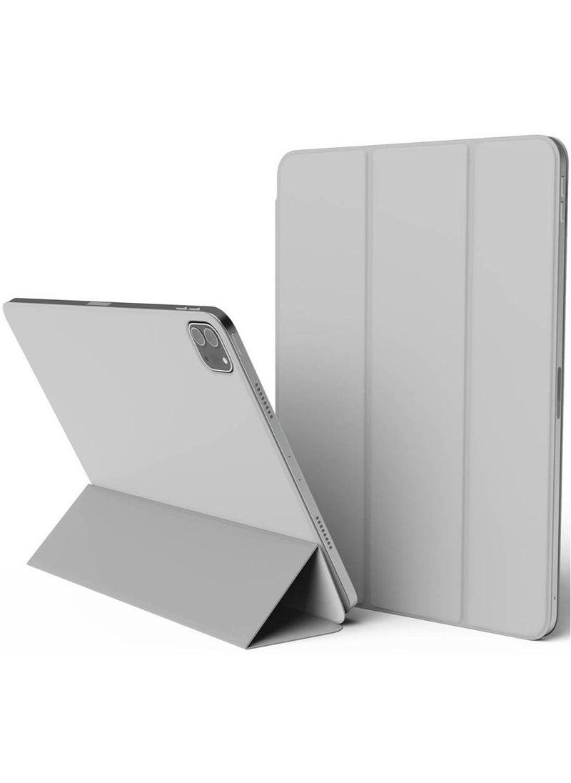 Elago - Magnetic Folio for iPad Pro 11 inch 4th Generation (2022) 3rd Gen (2021) 2nd Gen (2020) case cover - Light Grey with Auto Sleep and Wake function - Image 1