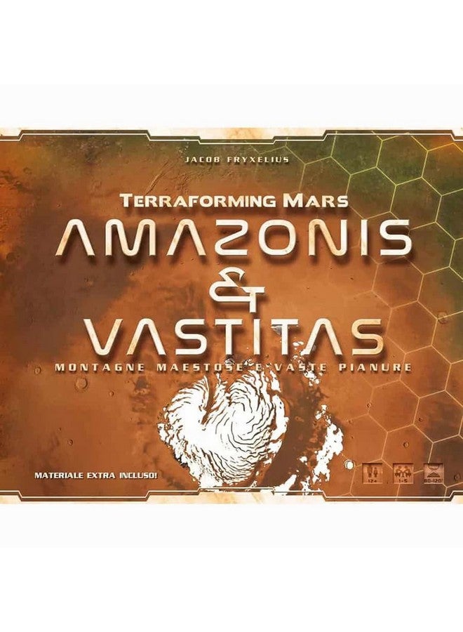 سترونج هولد جيمز Stronghold Games - Terraforming Mars Amazonis & Vastitas - لعبة لوحة استراتيجية توسعية - من 1 إلى 5 لاعبين وللأعمار من 12 عامًا فأكثر - Image 1