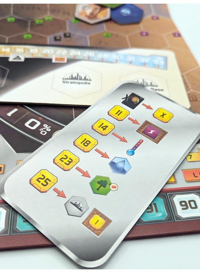 سترونج هولد جيمز Stronghold Games - Terraforming Mars Amazonis & Vastitas - لعبة لوحة استراتيجية توسعية - من 1 إلى 5 لاعبين وللأعمار من 12 عامًا فأكثر - Image 2