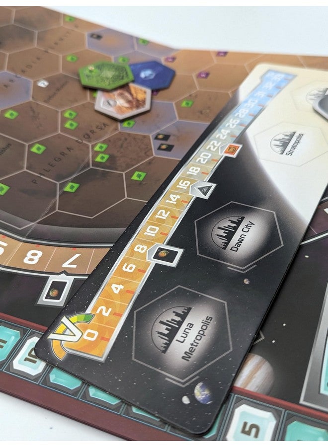 سترونج هولد جيمز Stronghold Games - Terraforming Mars Amazonis & Vastitas - لعبة لوحة استراتيجية توسعية - من 1 إلى 5 لاعبين وللأعمار من 12 عامًا فأكثر - Image 3