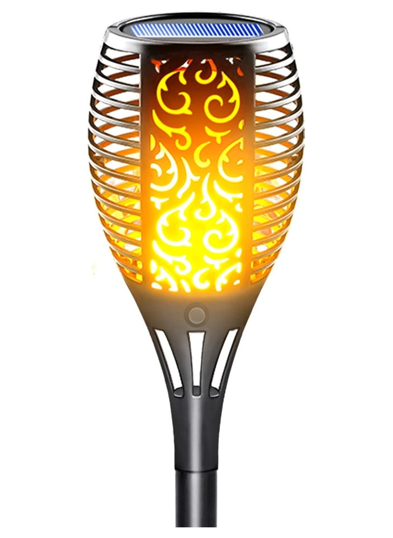 DubaiGallery Solar Torch Light Upgraded Flickering Flames Torches Lights-Waterproof Solar Lights Outdoor Landscape Decoration Lighting Dusk to Dawn Auto On/Off for Garden Pathway Driveway  - Image 2