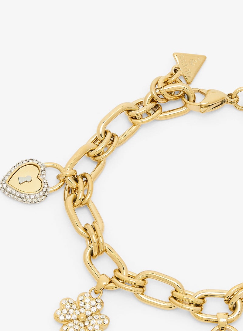 GUESS Multi Charms Lucky Bracelet - Image 3