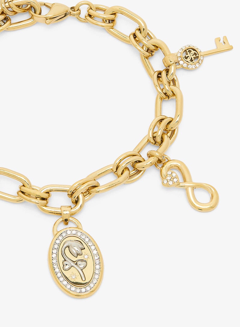 GUESS Multi Charms Lucky Bracelet - Image 2