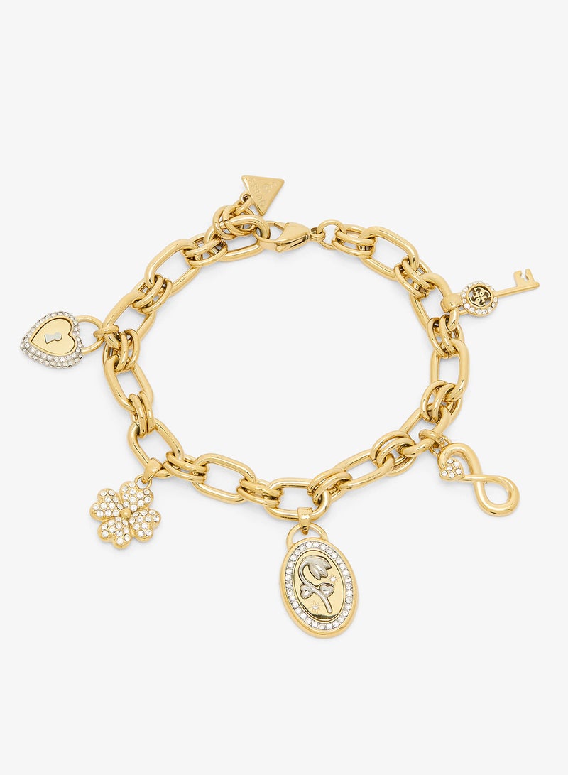 GUESS Multi Charms Lucky Bracelet - Image 1