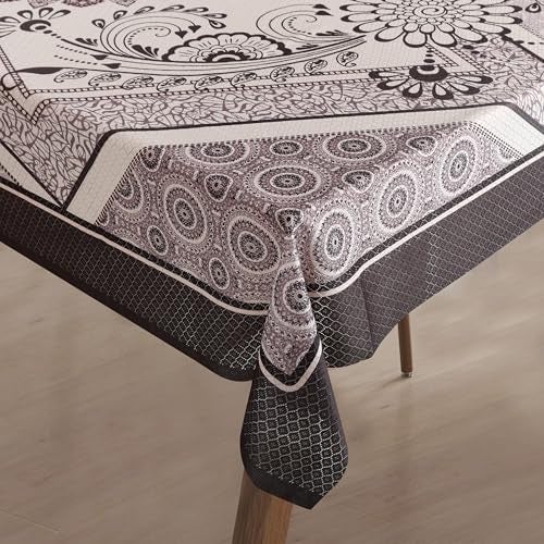 Homerz Premium Center Table Cloth for Home, Durable and Thick Polycotton Fabric (Paradise 970A, 40x60 inch- Center Table) - Image 2