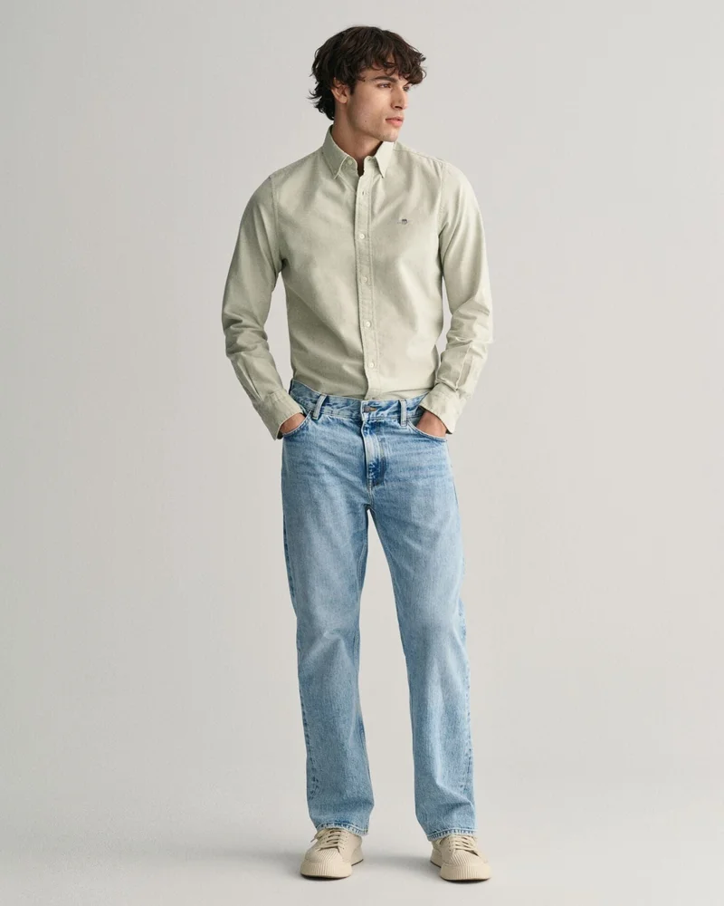 GANT  Slim Oxford Shirt for Men | Best Price UAE