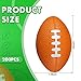 Civaner 200 Packs Mini Football Bulk Sports Stress Ball Mini Foam Footballs Stress Ball Bulk Toy for Party Favor School Carnival Reward Party SuppliesBrown157 Inch - Image 4