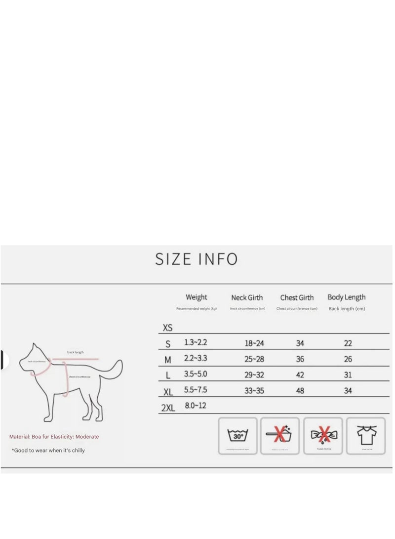 A.M Dog Coat Dog Clothes Cute Bear Pet Puppy Down Coat Small Dog Windproof Warm Clothes Pet Cat Clothes Teddy Clothes - Image 4