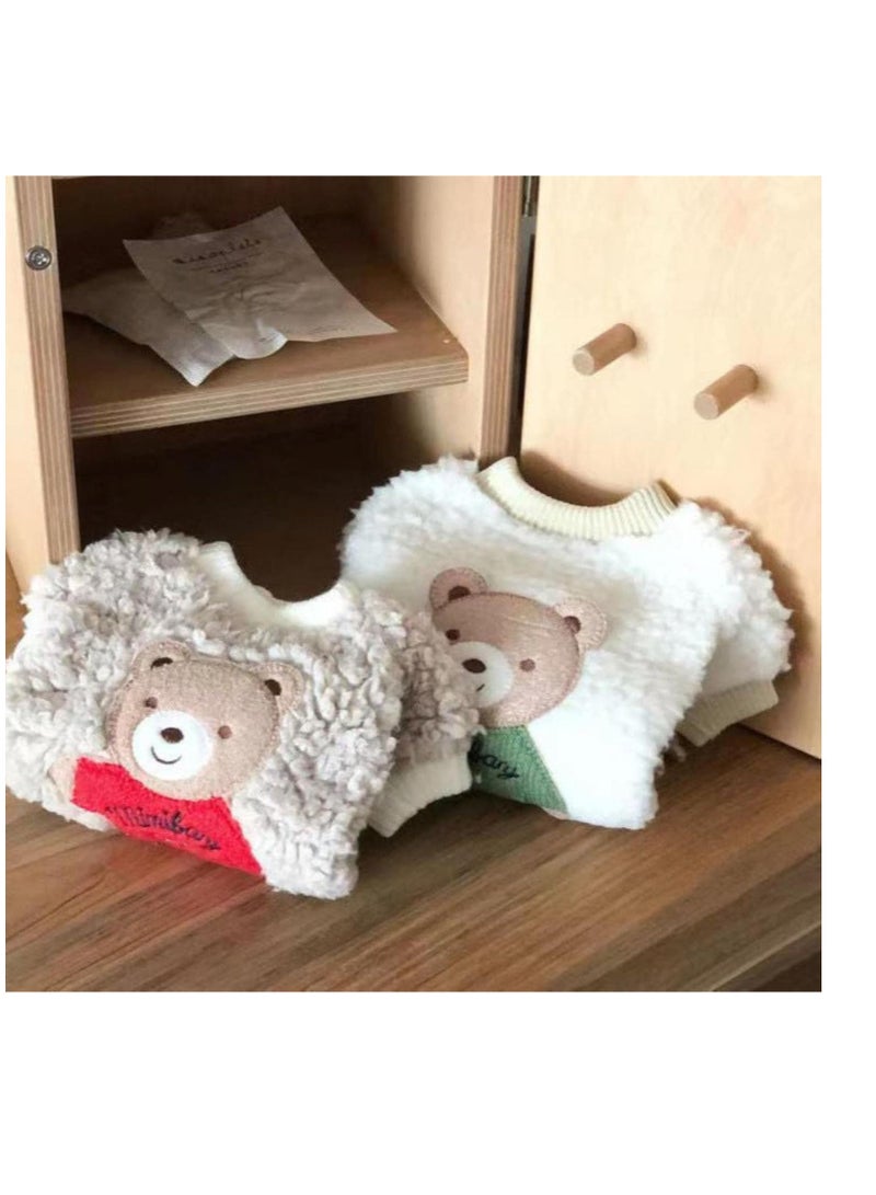 A.M Dog Coat Dog Clothes Cute Bear Pet Puppy Down Coat Small Dog Windproof Warm Clothes Pet Cat Clothes Teddy Clothes - Image 5