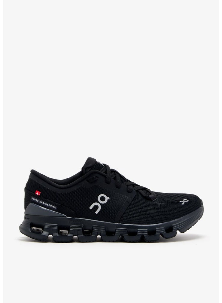 On Running Cloud X 4 Unisex Sneakers - Black Eclipse - Image 3