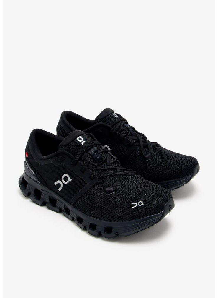 On Running Cloud X 4 Unisex Sneakers - Black Eclipse - Image 1