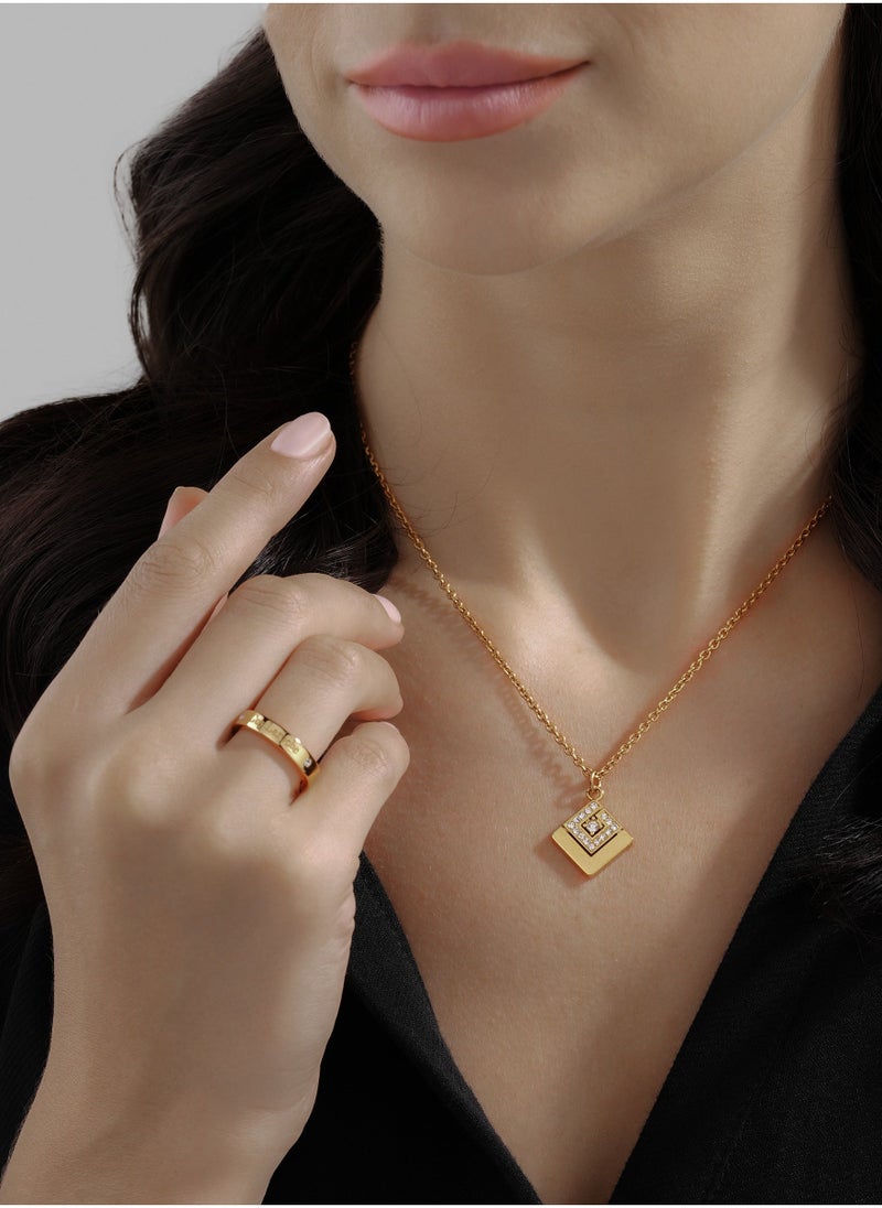 Guy Laroche Diane Gold Plated Necklace - Image 1