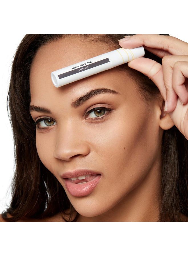 Arches & Halos Brow Hero Tint Kit - Espresso - Semi-Permanent Tinting Kit for Perfectly Natural, Shaded Brows - Includes Clear Gel, Tint and Brow Shaper Brush - Temporary, 72-Hour Pigment - 3 pc - Image 3