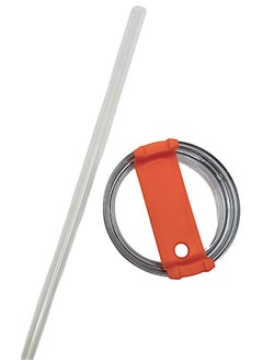 YOLO Hot and Cold Stainless Steel Flow State Vacuum Insulated Tumbler with Lid and Straw for Water, Iced Tea or Coffee, Smoothie, and More, Cream -Orange, Size -40oz or 1.20Liters  - Image 4