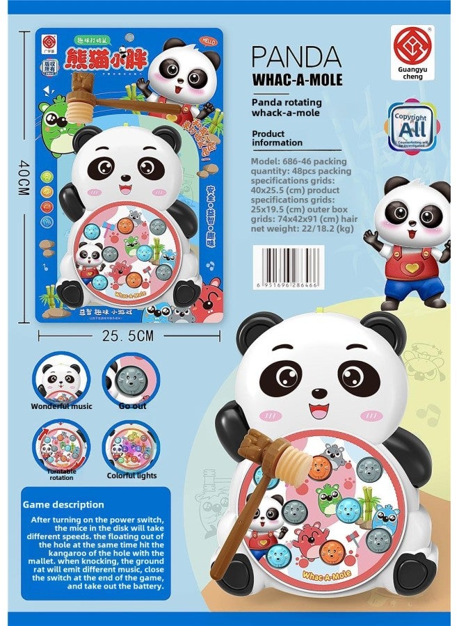 Hit The Gopher Children's Toy Boy Infant 1 One Two And A Half Years Old Puzzle Early Education Baby Decompression Knock Toy Wholesale-Color:686-46 (minimum Batch Of 48) - Image 1