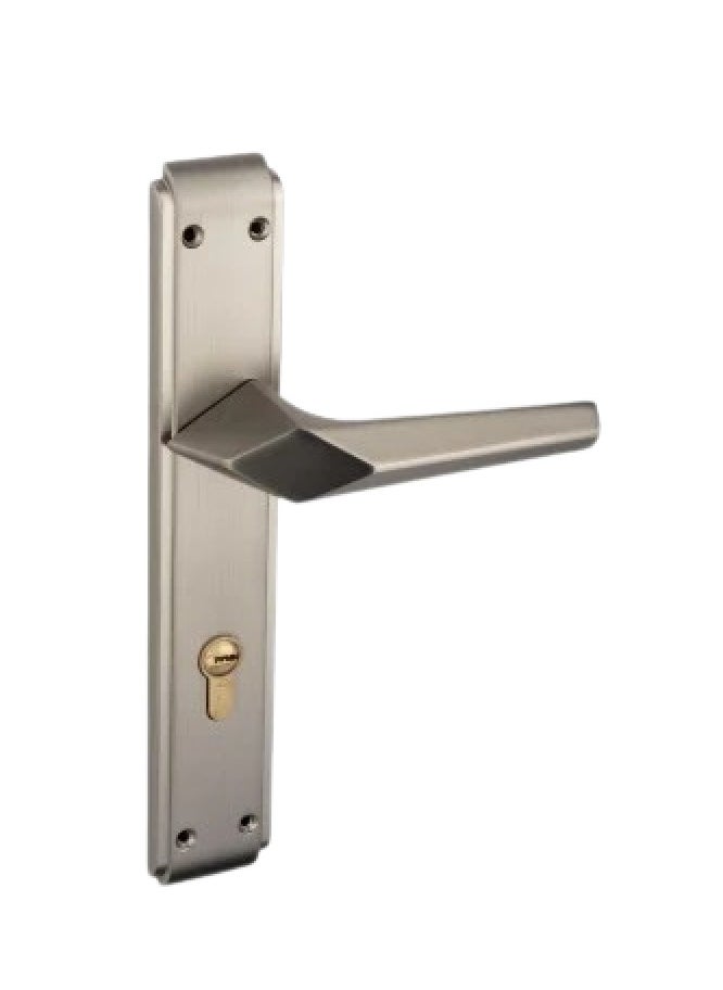 Lozan LOZAN Fixed Plate Door Handle Set | Heavy-Duty Zinc Alloy | Elegant Classic Design for Wooden & Metal Doors | Durable & Stylish Construction 