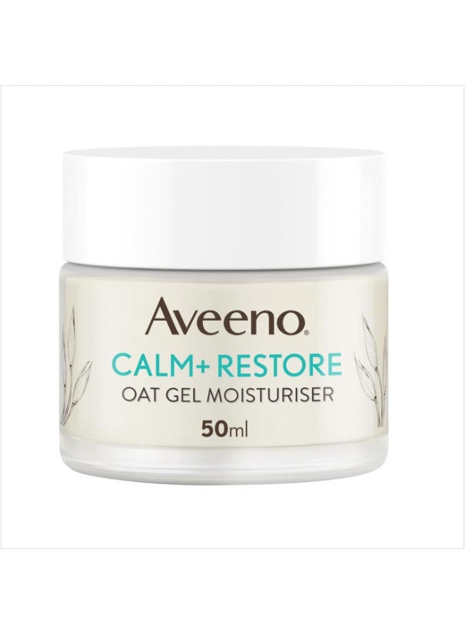 Aveeno Calm + Restore Oat Gel Moisturiser 50ml