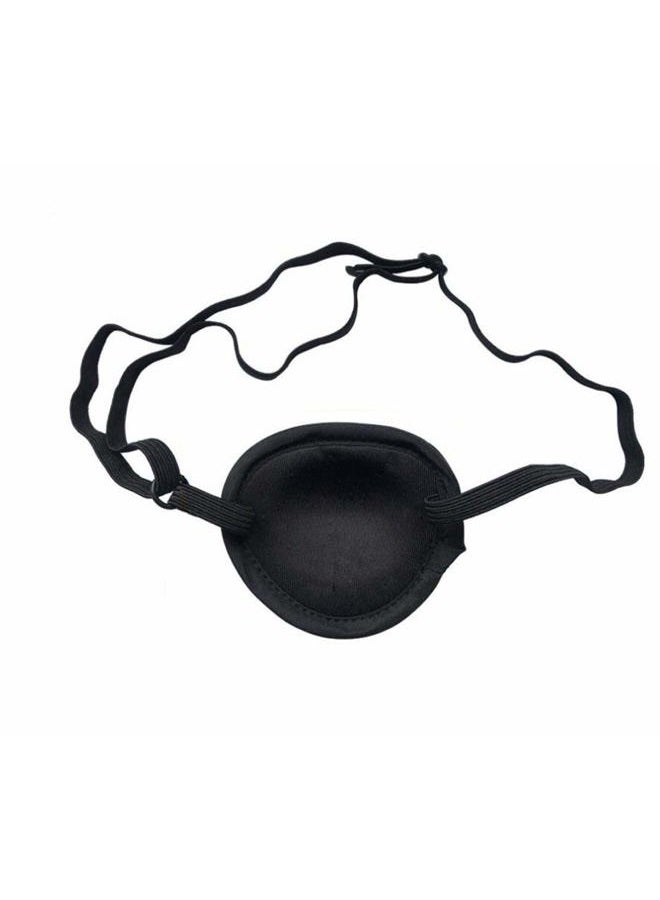 RUITASA 2 Pcs Adult Kid's Black Adjustable Soft and Comfortable Pirate Eye Patch Single Eye Mask for Amblyopia Lazy Eye - Image 5