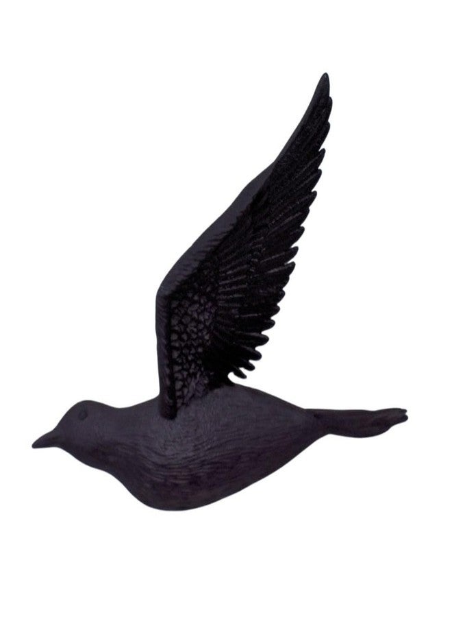 QUANTUM LEGENDS Set of 3 Flying Birds 3D Wall Art | Elegant Wall Hanging Decor | Perfect for Bird Lovers and Art Enthusiasts (Black) - Image 4