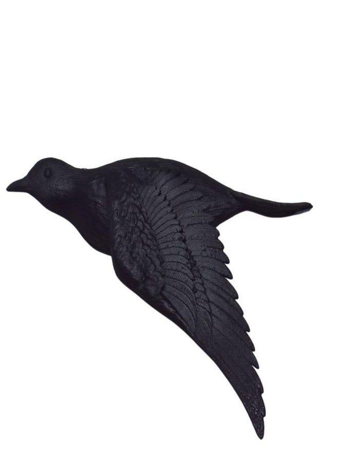 QUANTUM LEGENDS Set of 3 Flying Birds 3D Wall Art | Elegant Wall Hanging Decor | Perfect for Bird Lovers and Art Enthusiasts (Black) - Image 5