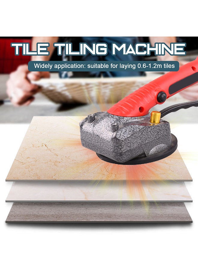 Generic - 10-150Hz Tile Tiling Machine Wall Floor Tiles Laying Vibrating Tool with 100*100mm Suction Cup - Image 1