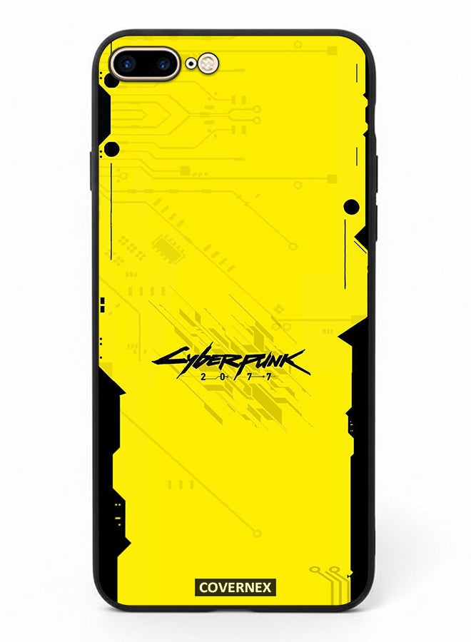 Covernex Apple iPhone 7 Plus Protective Case Cover Printed Featuring Cyberpunk 2077 - Image 2