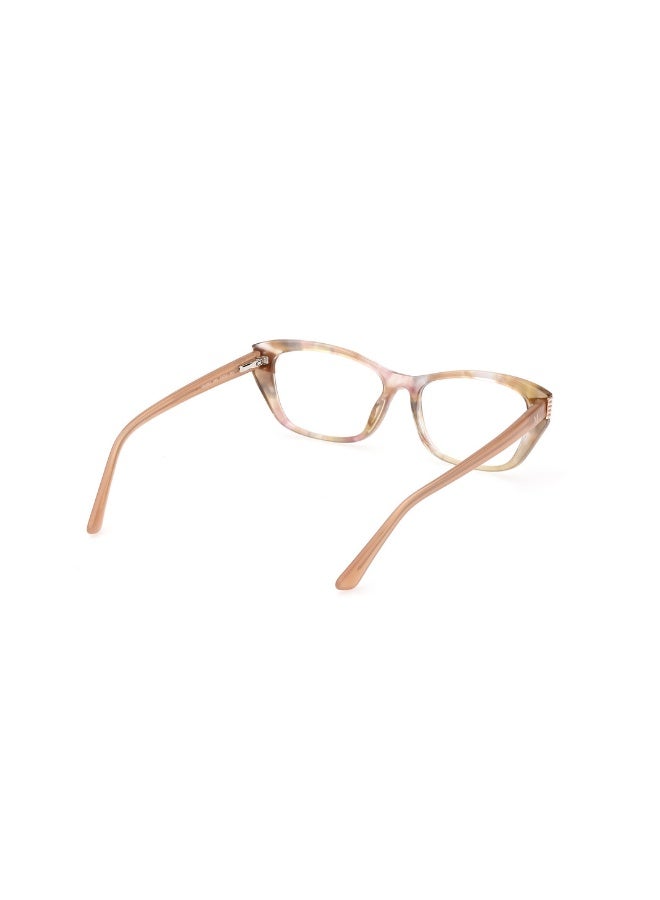 جس نظارة طبية بشكل مستطيل للنساء بأذرع من الأسيتات GM0385  مقاس 53 - هافانا - Image 5