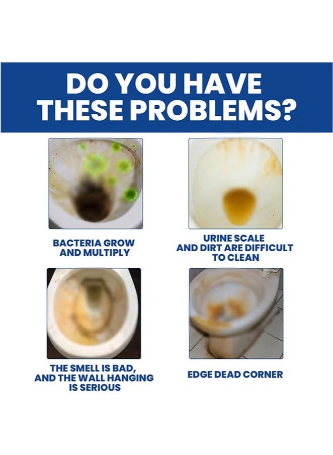 Jaysuing Automatic Toilet Bowl Cleaner，Toilet Cleaning Effervescent Tablets Household Descaling, Deodorizing, Odor and Stains Toilet Stain Remover Cleaner 12Pack - Image 4