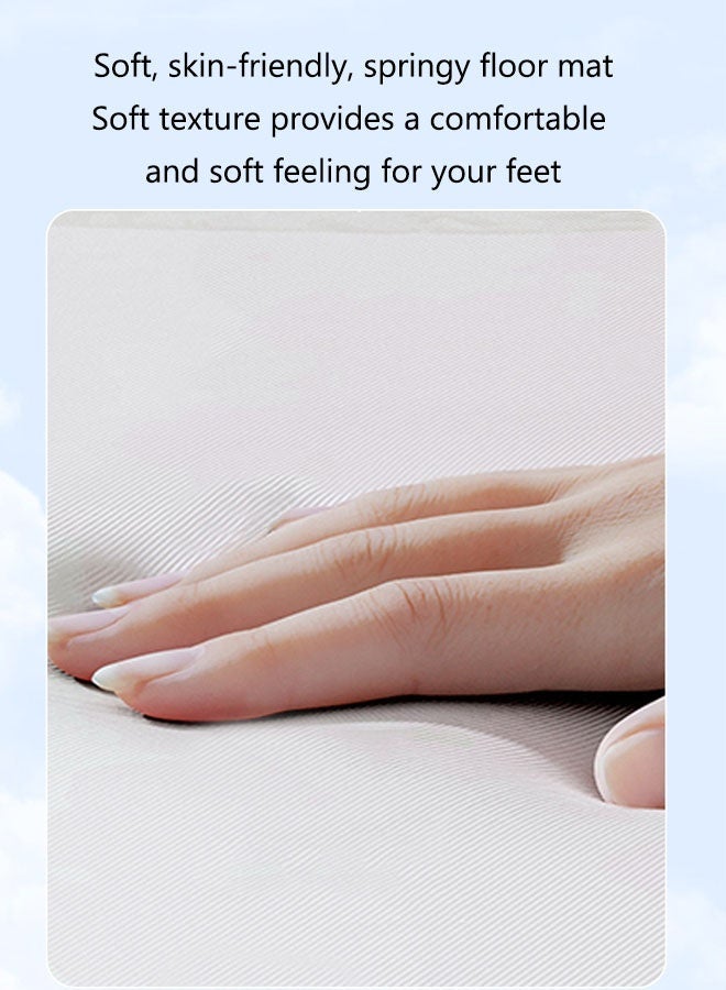 سجادة حمام، سجادات باب، سجادة باب داخلية غير قابلة للانزلاق، مقاومة للاهتراء ومقاومة للأوساخ، سجادات باب سريعة الجفاف من الألياف الدقيقة مقاومة للانزلاق للاستخدام الداخلي والخارجي، ملحقات ديكور المنزل - Image 5