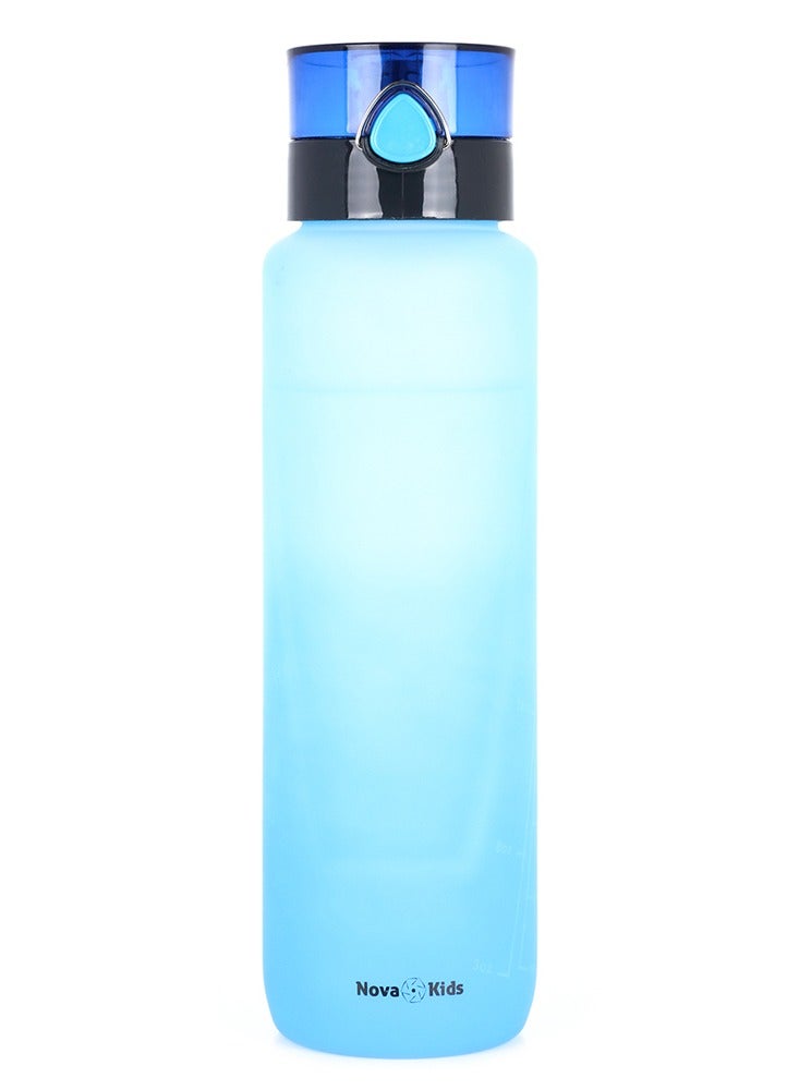 Nova kids Water Bottle 1000 ML - Blue - Image 1