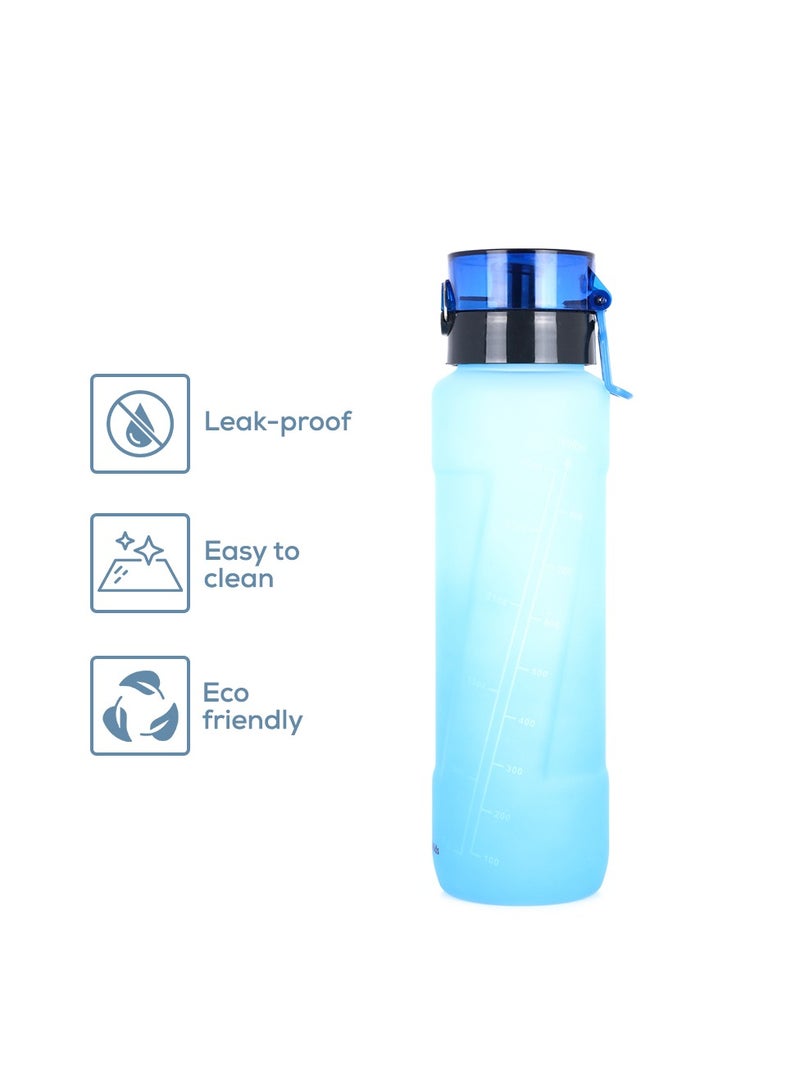 Nova kids Water Bottle 1000 ML - Blue - Image 4