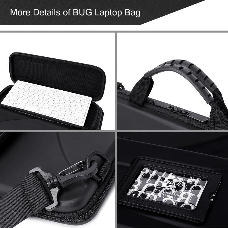 BUG 14.2-15.6 Inch Laptop Sun Shade Bag, Chromebook Protective Sleeve Case Shoulder Bag with Sun Hood Foldable Portable Shield Cover for Working Outside, Computer Hard Shell Case(Patent Pending) - Image 5