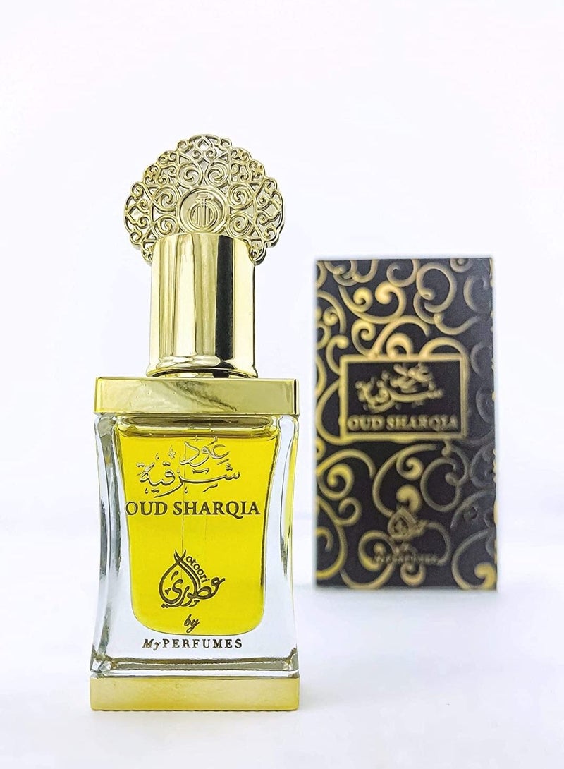 My Perfumes OUD SHARQIA from ARABIYAT Non Alcoholic Concentrated Perfume Oil or Attar for Men and Women 12ml - Image 2