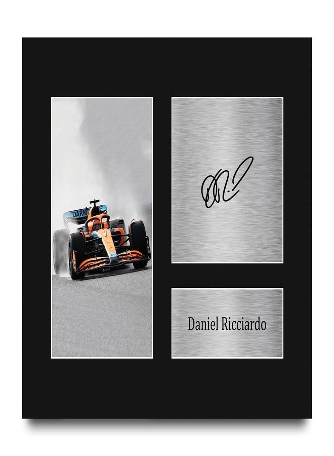 HWC Trading Daniel Ricciardo Formula 1 Gifts Printed Signed Autograph Picture for F1 Formula 1 Racing Fans - US Letter Size - Image 1