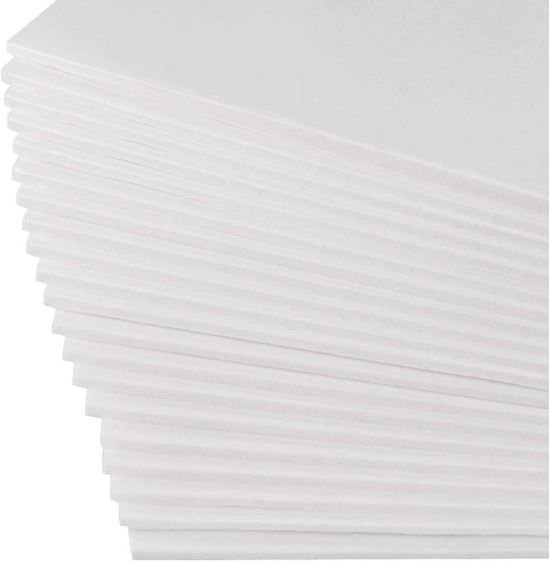 Acrux7 20 Pack 11" X 14" Foam Boards, 1/8" Thickness Foam Core Baking Boards Polystyrene Poster Board Signboard for Presentations, School, Office & Art Projects - Image 4