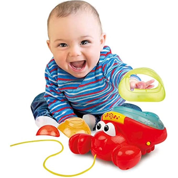 PULL ALONG CRAB STACKER INTERACTIVE TOY - Image 2