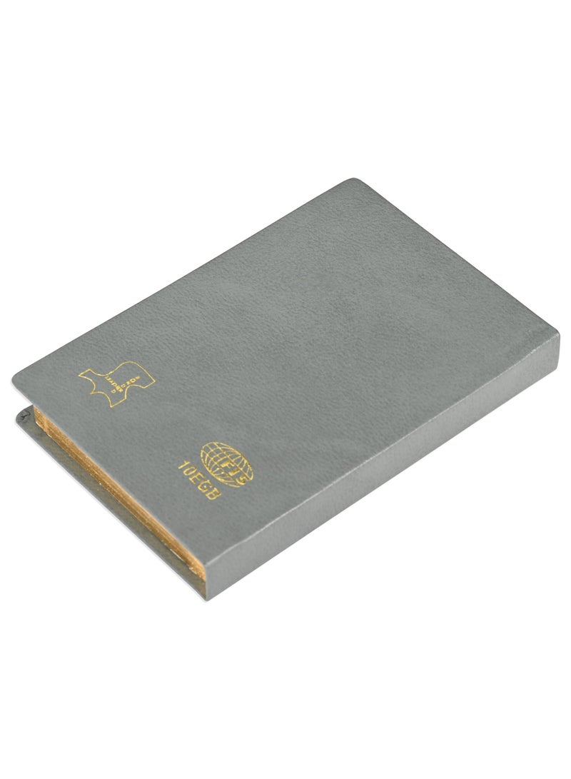 FIS Golden Bonded Leather Pocket Diary 2025 (English) Grey - FSDI10EGB25GY - Image 5