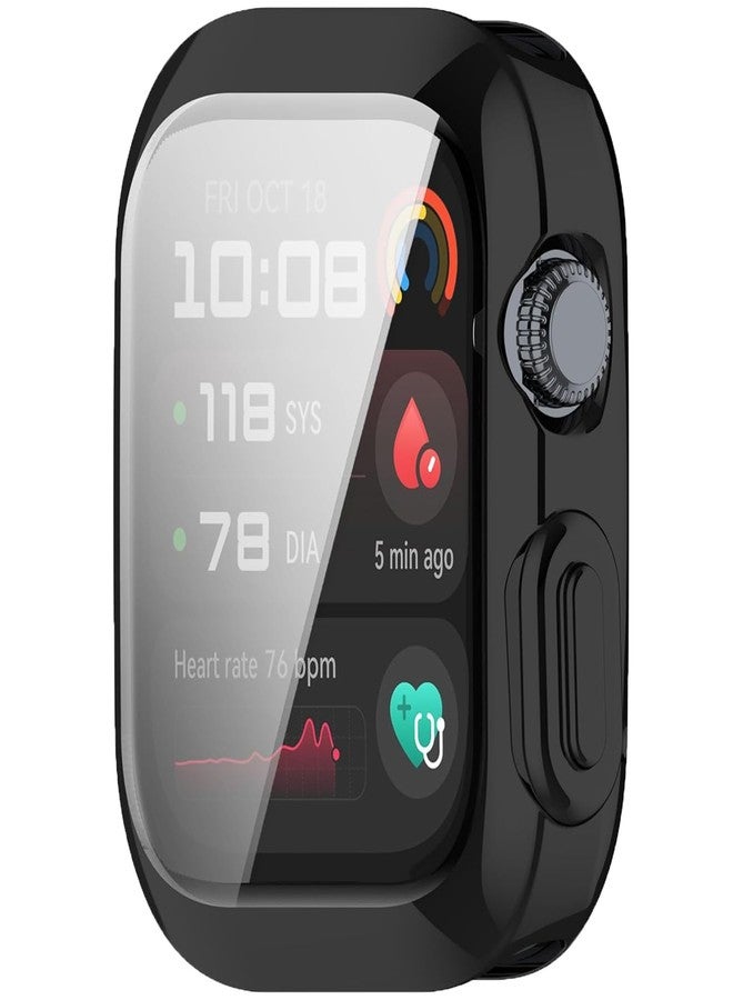 Yrzper Compatible with Huawei Watch D2 Screen Protector Case 2024, Soft TPU Plated All Around Scratch-Proof Screen Protector Case Cover for Huawei Watch D2 (2black) - Image 3