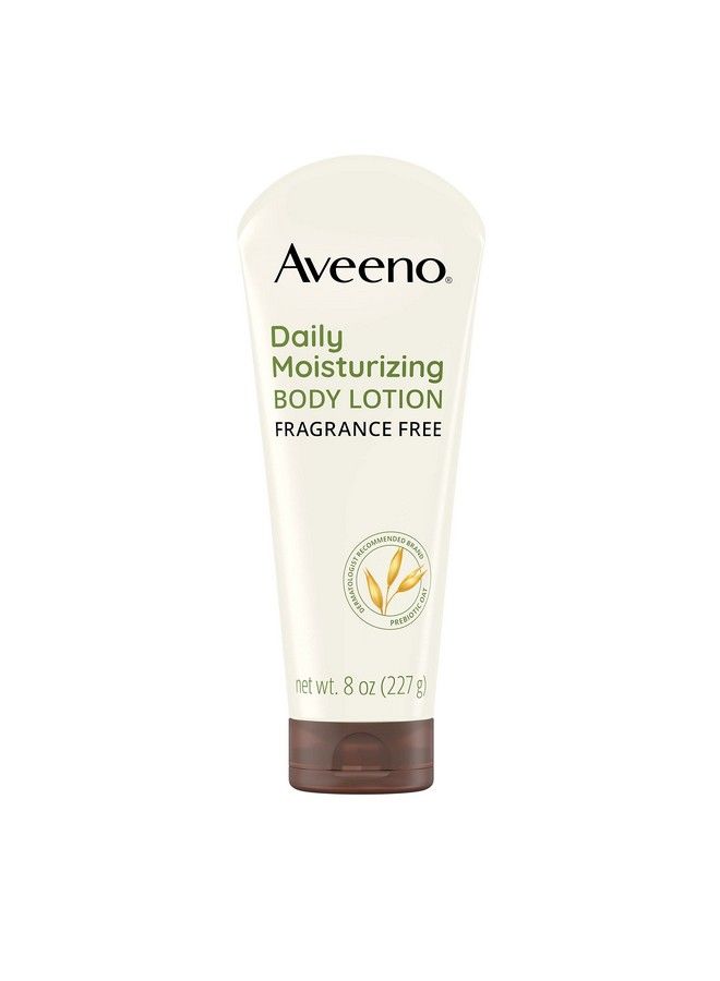 Aveeno Daily Moisturizing Body Lotion Fragrancefree 8 Fl Oz - Image 1