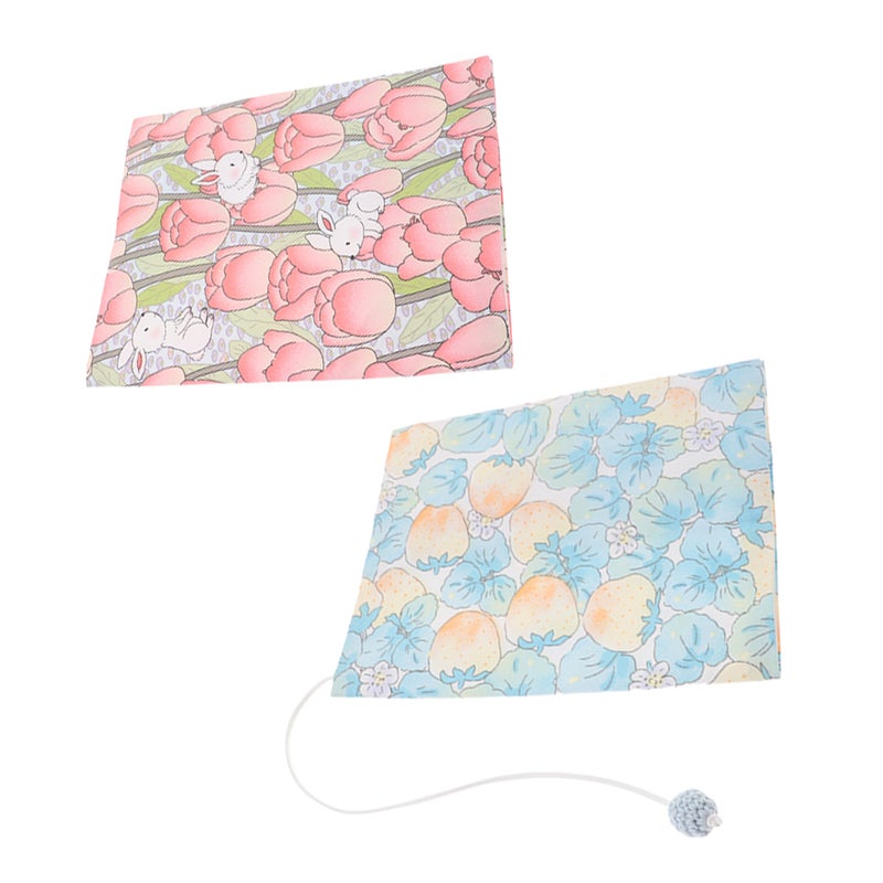 4 Pcs Book Cloth Sleeve Decorative Pattern Book Cover Book Cover Notebook Sleeve Ornament - Image 2