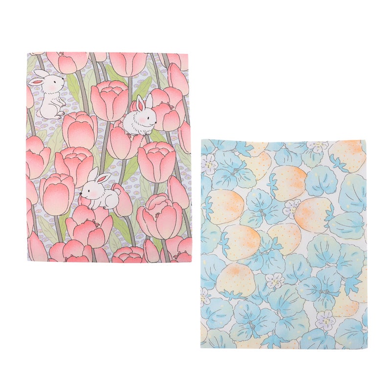 4 Pcs Book Cloth Sleeve Decorative Pattern Book Cover Book Cover Notebook Sleeve Ornament - Image 5