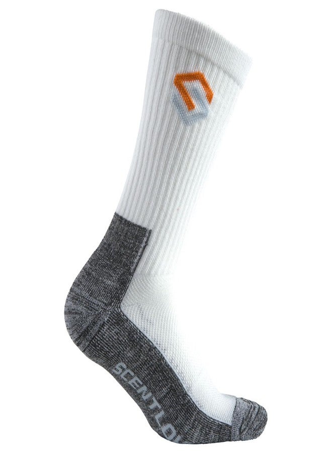ScentLok Men's Everyday Socks (White, Large) - Image 1
